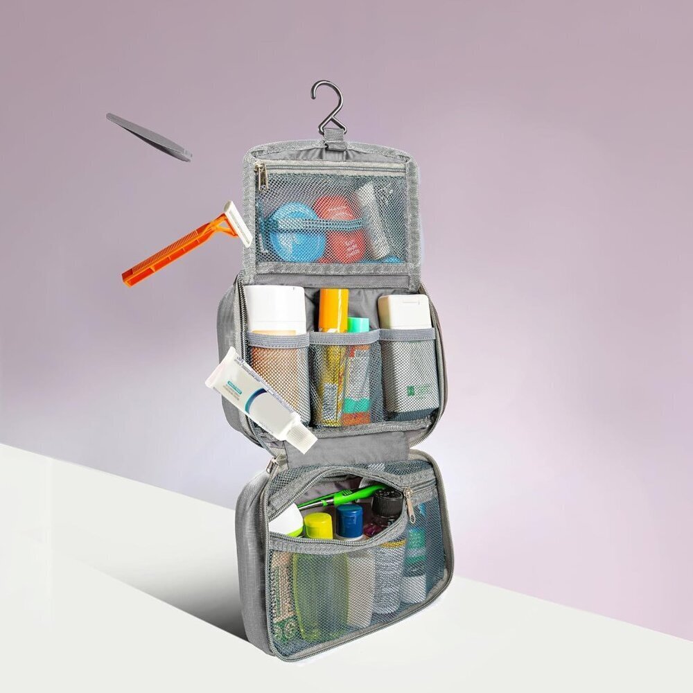Compact Hanging Toiletry Kit - Picture 2 of 7